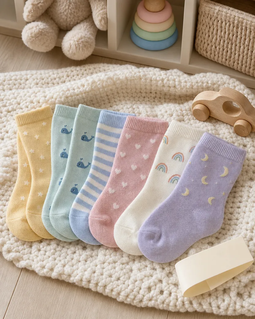 SFIVA Kids' Cotton Socks