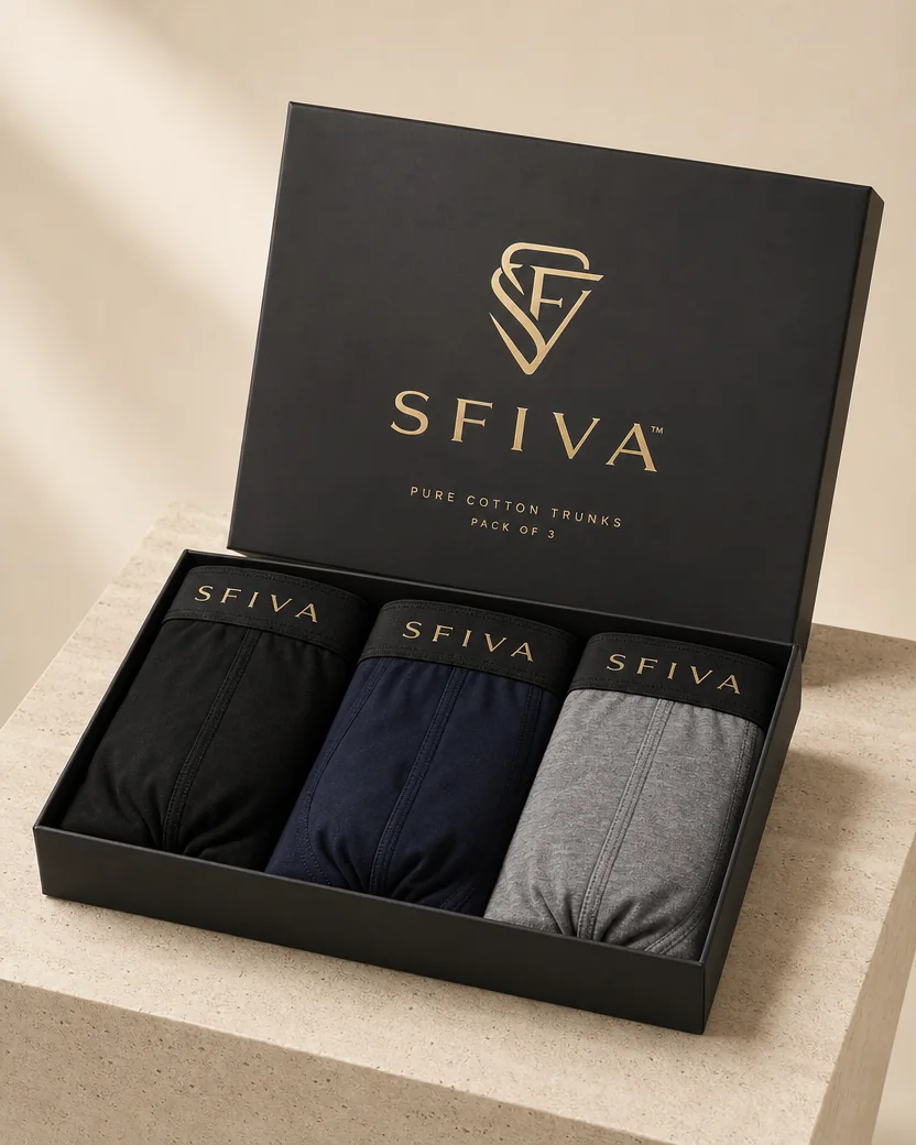 SFIVA Pure Cotton Underwear